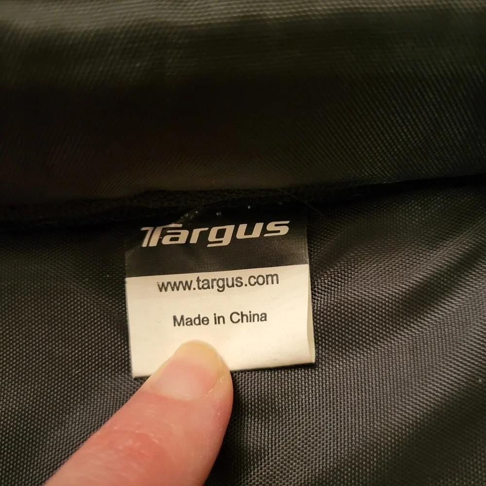 Targus Black Briefcase Computer Bag Laptop Messenger Shoulder Strap Travel‎